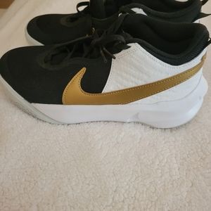 New Gold and black Air Jordan Nike Shoes